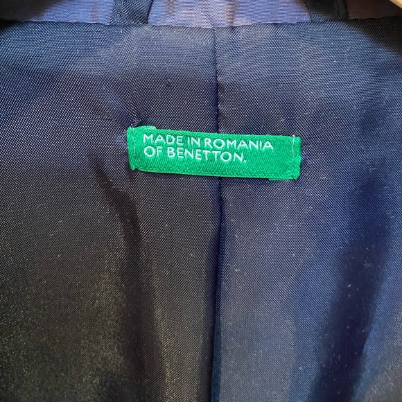 Benetton Purple Iridescent Nylon Jacket - Picture 8 of 9